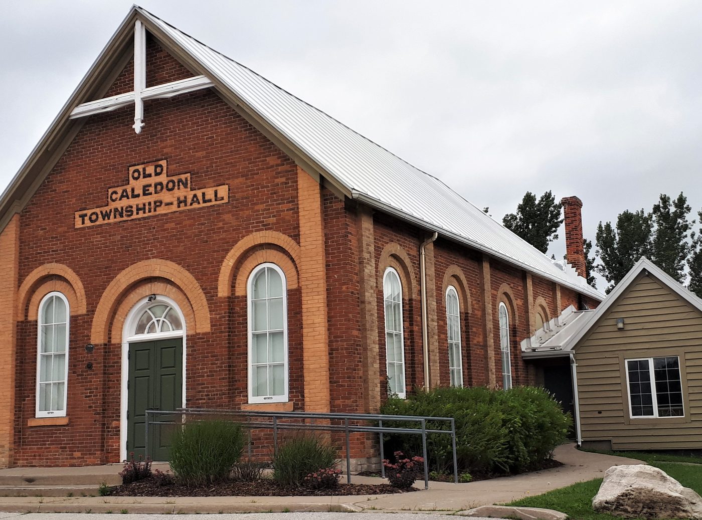 The Old Caledon Township Hall in Caledon East — Sensible serves commercial and industrial buildings across Caledon, Ontario