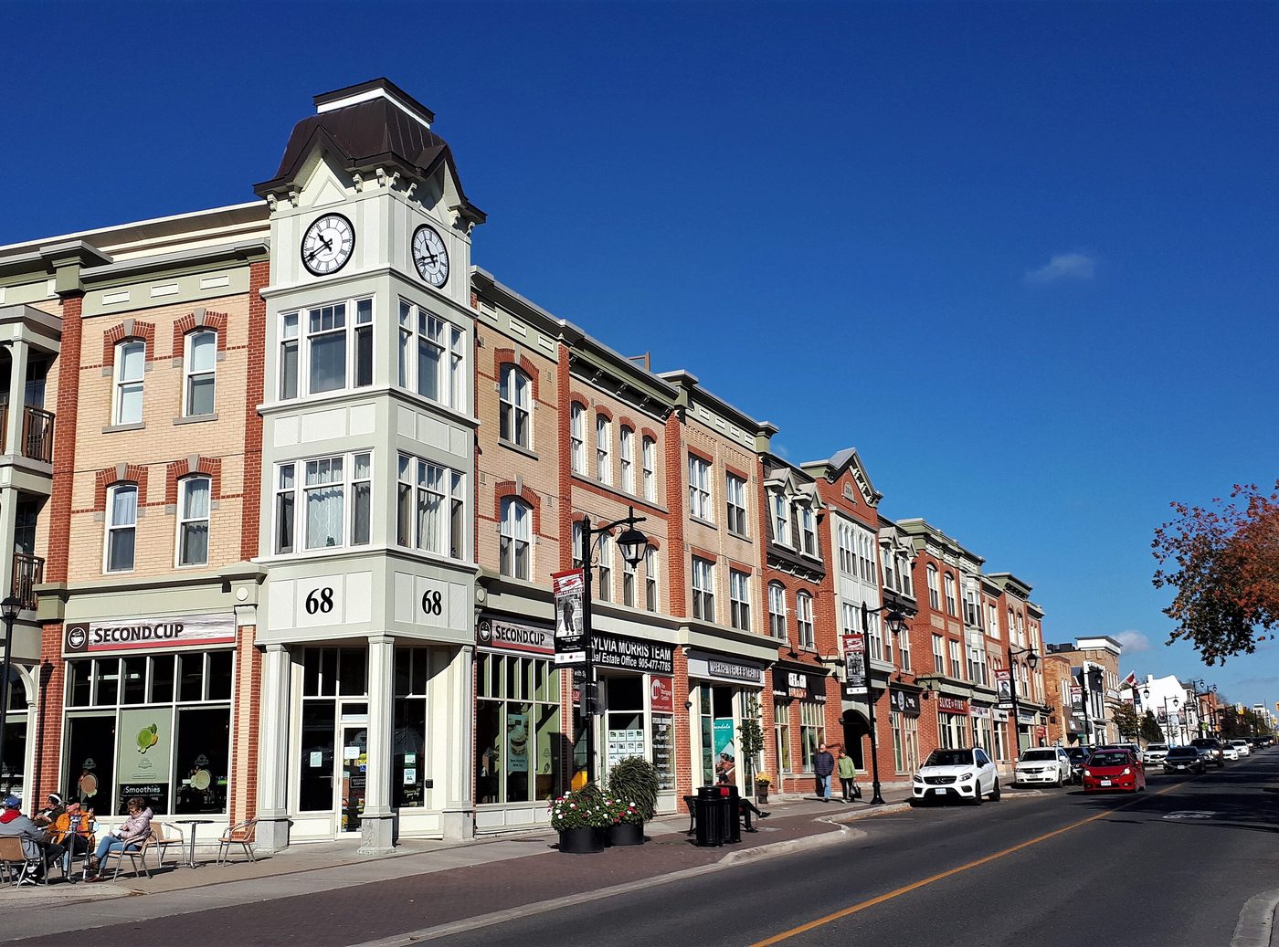 Main Street in the Markham Village heritage district — Sensible serves commercial and industrial buildings across Markham, Ontario