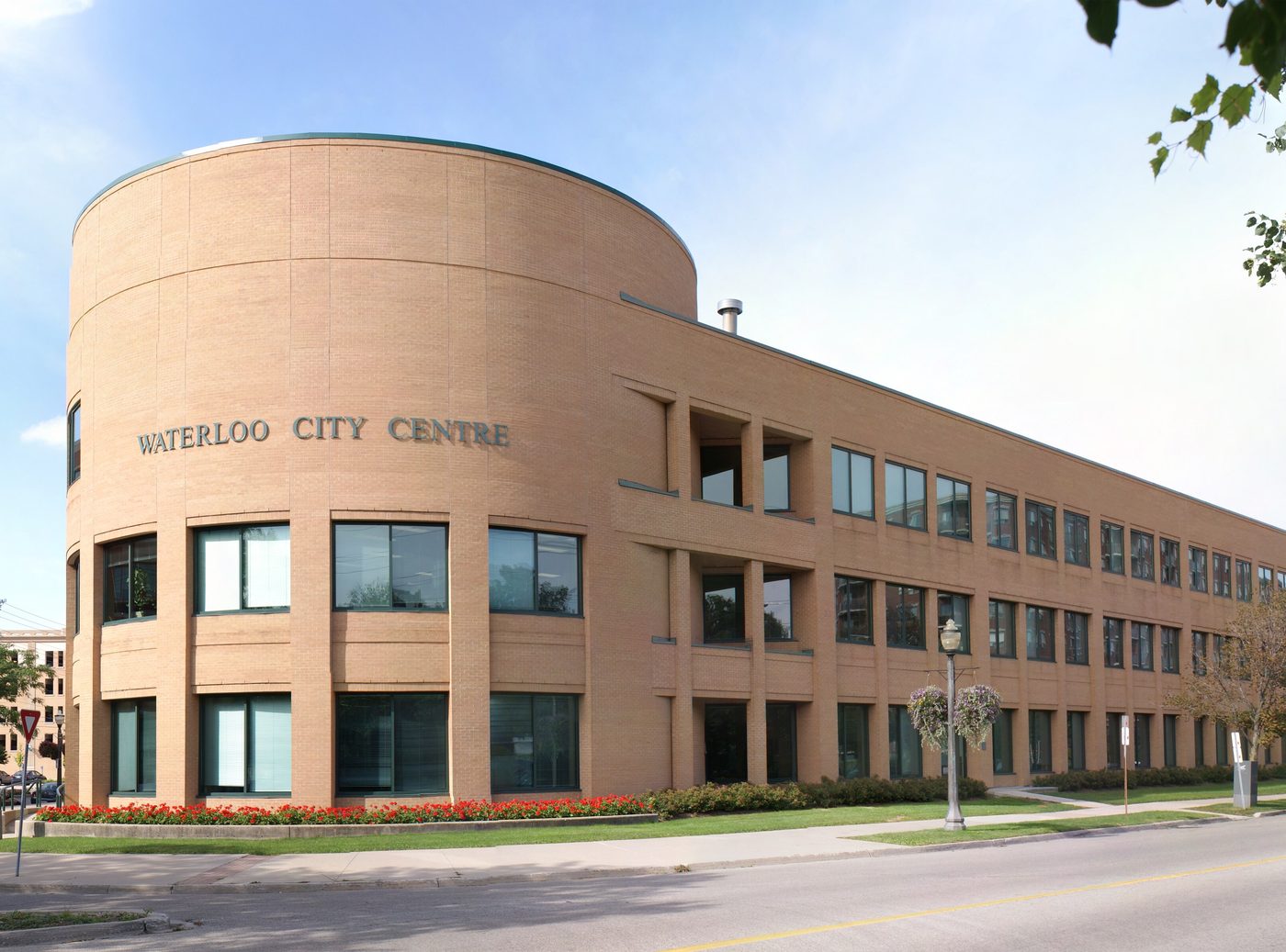The Waterloo City Centre building in Uptown Waterloo — Sensible serves commercial and industrial buildings across Waterloo, Ontario